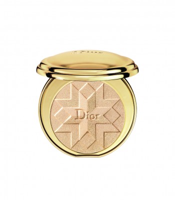 DIORIFIC GOLDEN SHOCK ILLUMINATING PRESSED POWDER 001 GOLD SHOCK COMPACT